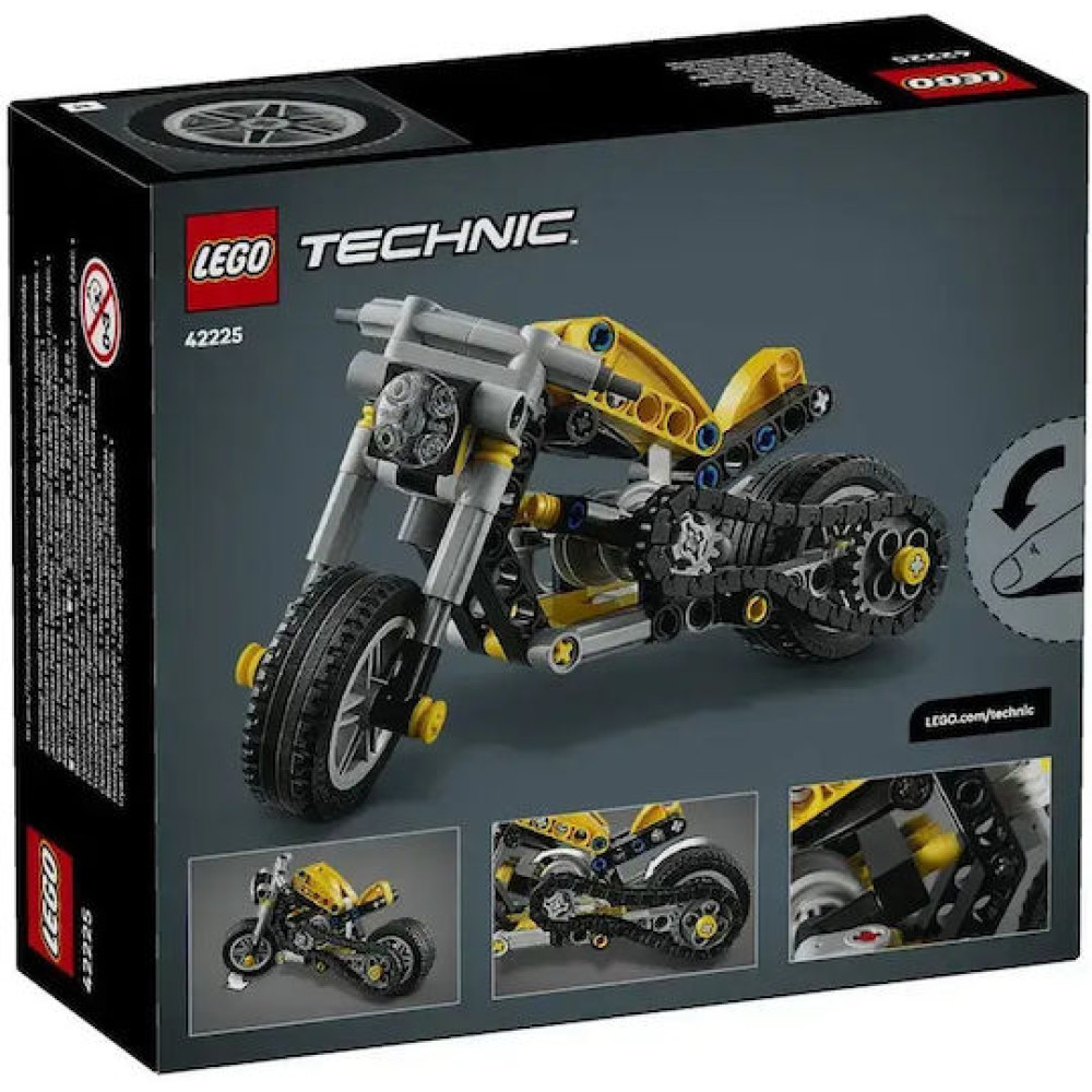 LEGO Technic Yellow Motorcycle (42225)
