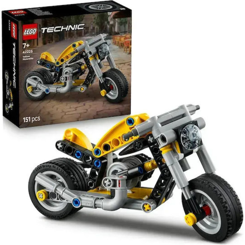 LEGO Technic Yellow Motorcycle (42225)