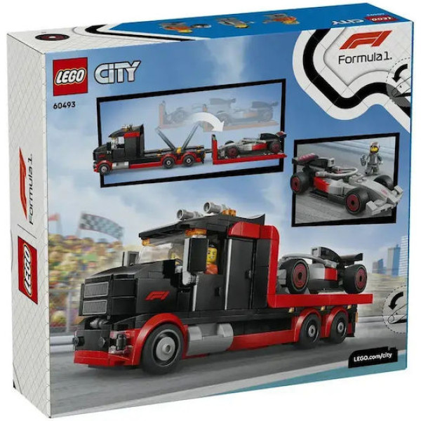 LEGO City F1 Display Truck With AUDI F1 Race Car (60493)