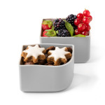 Lekkabox Base Bento Cups Θήκες Σιλικόνης (Stone)