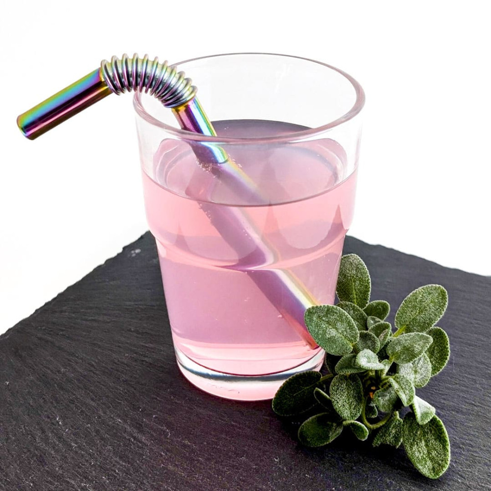 Lekkabox Rainbow Εύκαμπτο Καλαμάκι από Ανοξείδωτο Ατσάλι 4τμχ