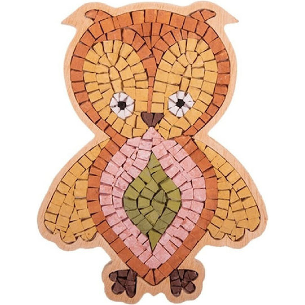 Mosaic Box Ψηφιδωτό Κουκουβάγια