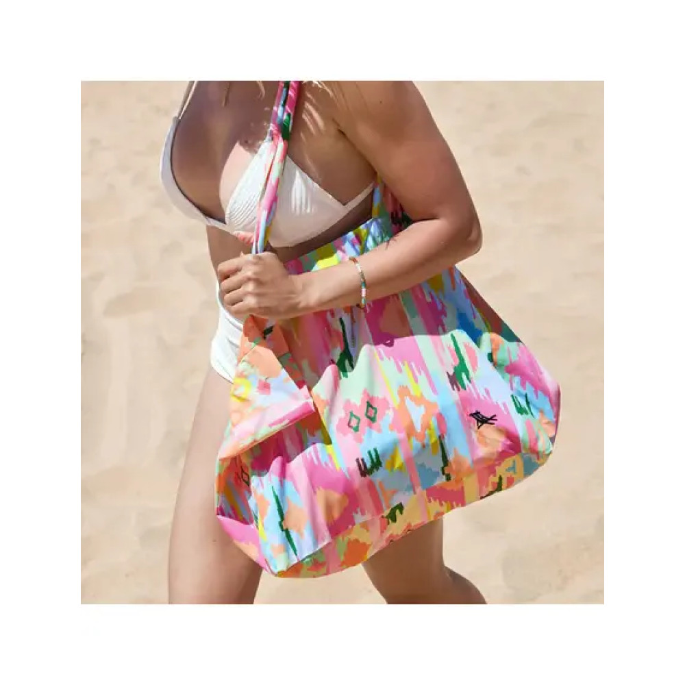 Dock & Bay Επαναχρησιμοποιούμενη τσάντα από 100% ανακυκλώσιμα υλικά - Ibiza Glow