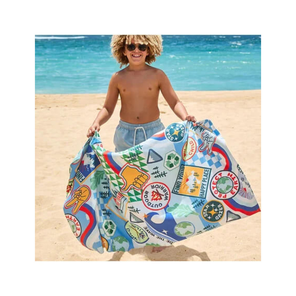 Dock & Bay Cabana Πετσέτα Θαλάσσης Μικροΐνών 160 x 90 cm - Into the Wild