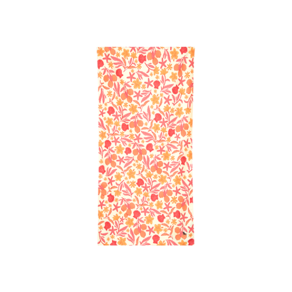 Dock & Bay Πετσέτα Θαλάσσης Μικροΐνών 160 x 90 cm - Tangerine Tide