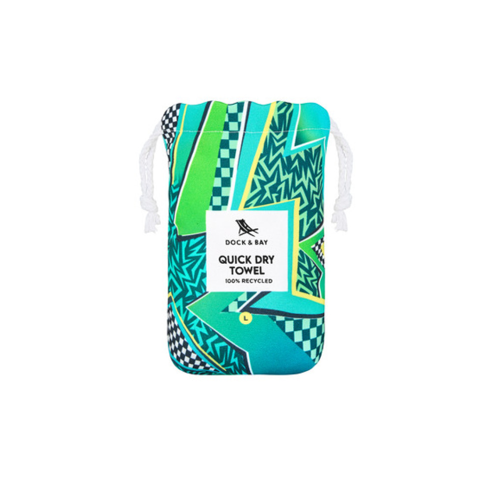Dock & Bay Cabana Πετσέτα Θαλάσσης Μικροΐνών 160 x 90 cm - Tide Skater