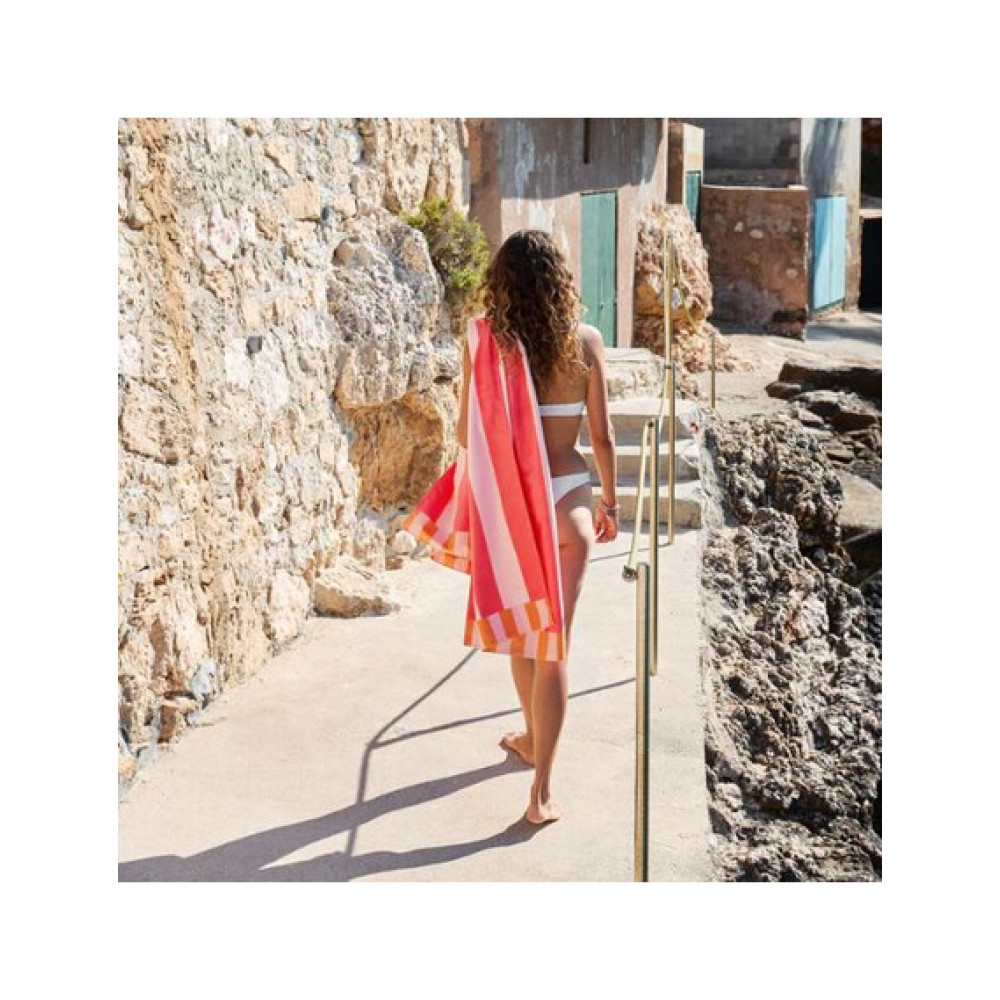 Dock & Bay Cabana Πετσέτα Θαλάσσης Μικροΐνών 160 x 90 cm - Raspberry