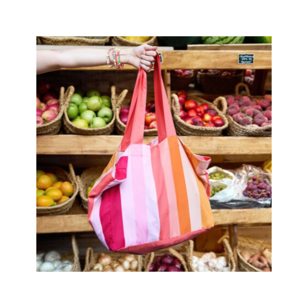 Dock & Bay Επαναχρησιμοποιούμενη τσάντα από 100% ανακυκλώσιμα υλικά - Miami Sorbet