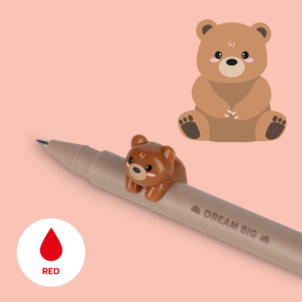 Legami Gel Pen "Dream Big" - Teddy Bear