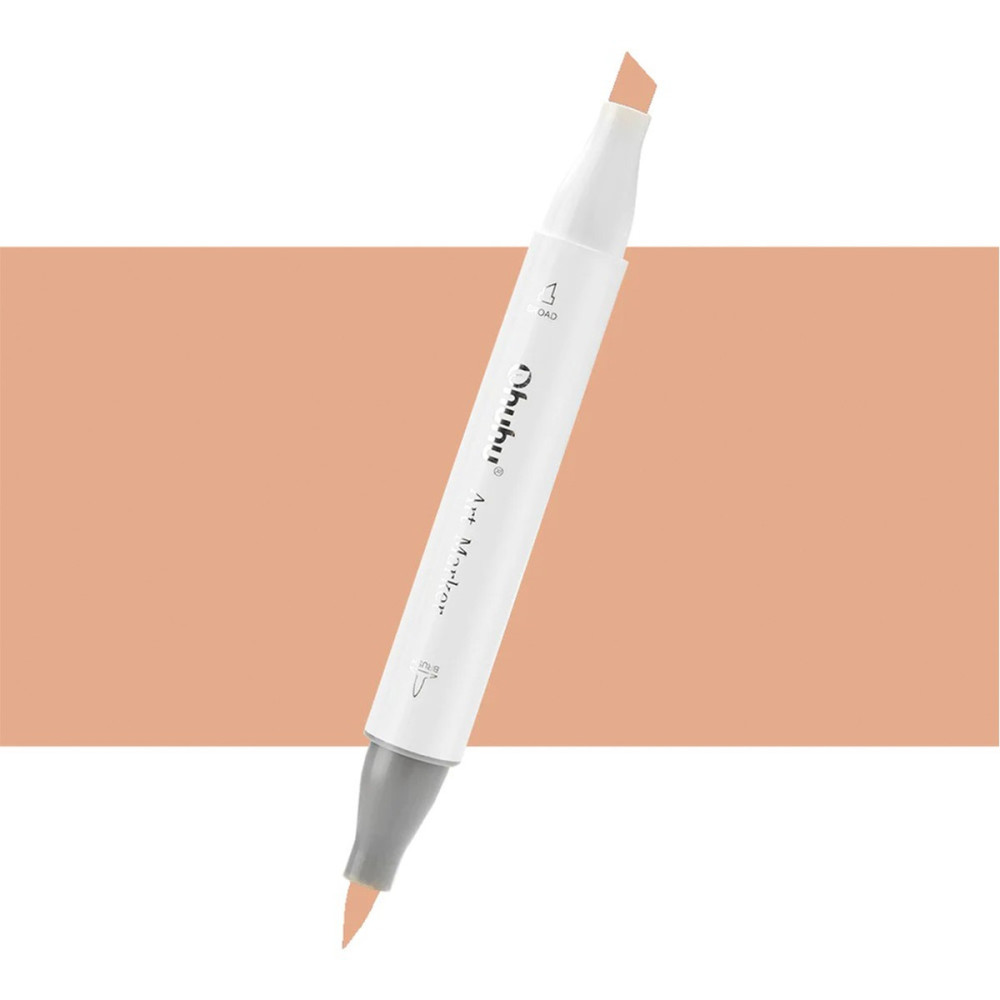 Ohuhu Honolulu Μαρκαδόρος Αλκοόλης Brush & Chisel E490/Y412 - Apple Cider
