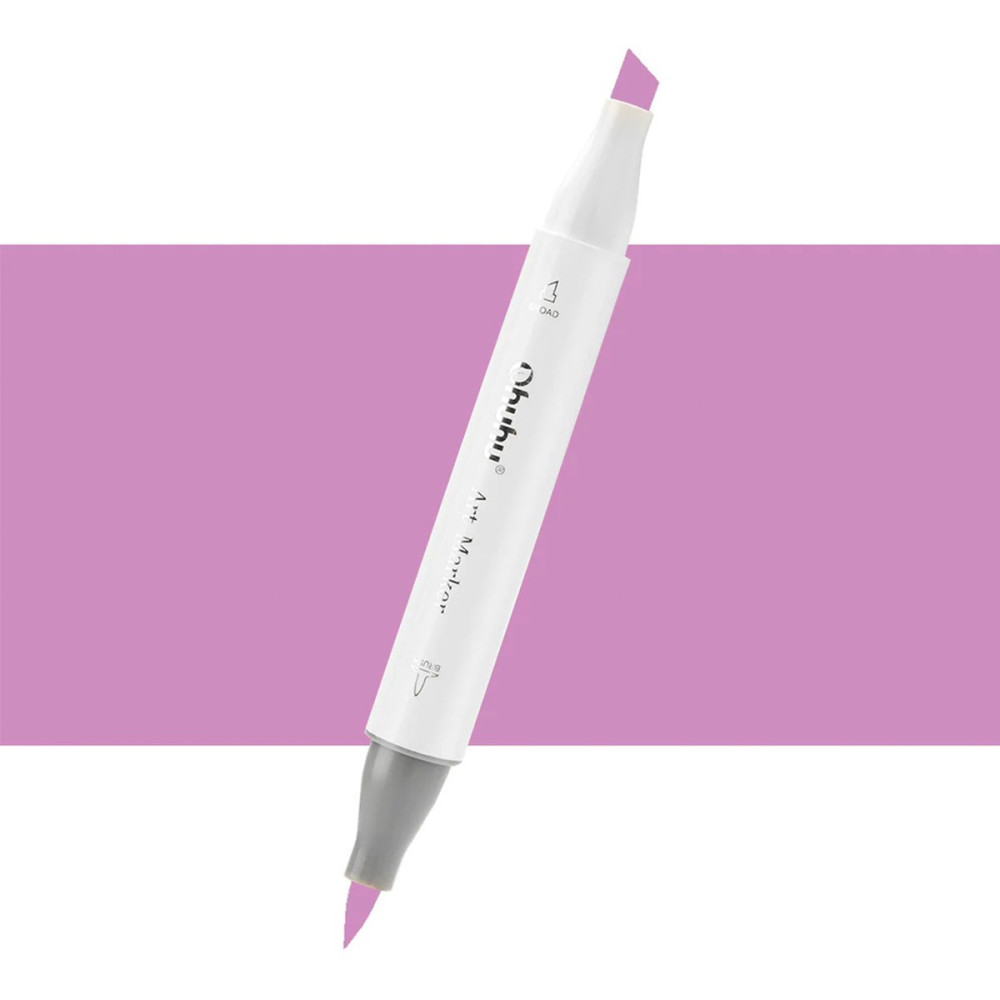 Ohuhu Honolulu Μαρκαδόρος Αλκοόλης Brush & Chisel RV200/RV28 - Hibiscus Pink