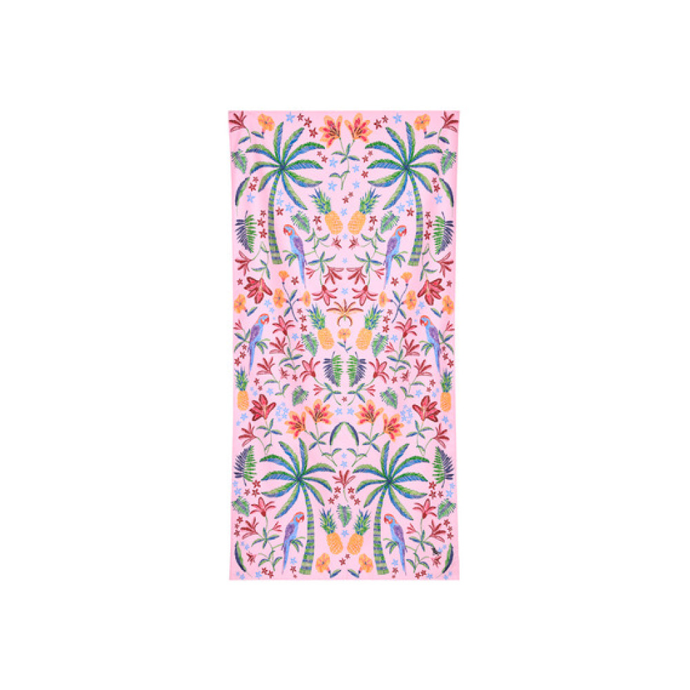 Dock & Bay Cabana Πετσέτα Θαλάσσης Μικροΐνών 200 x 90 cm - Pink Paradise