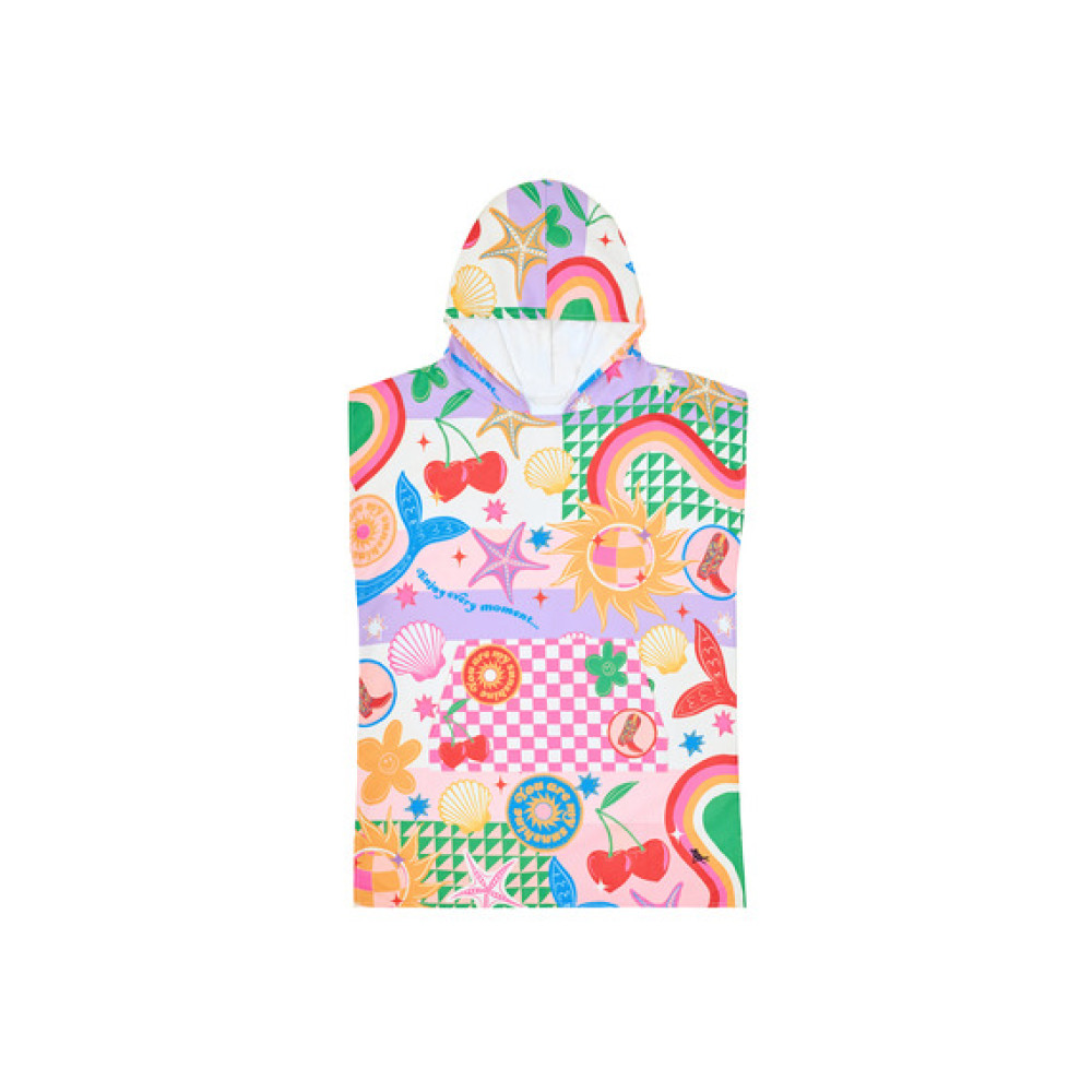 Dock & Bay Παιδικό Πόντσο Μικροΐνών 3-5 Ετών - Good Vibes Club