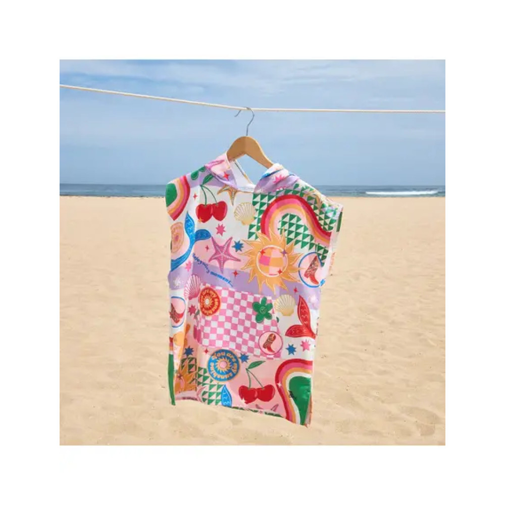 Dock & Bay Παιδικό Πόντσο Μικροΐνών 3-5 Ετών - Good Vibes Club