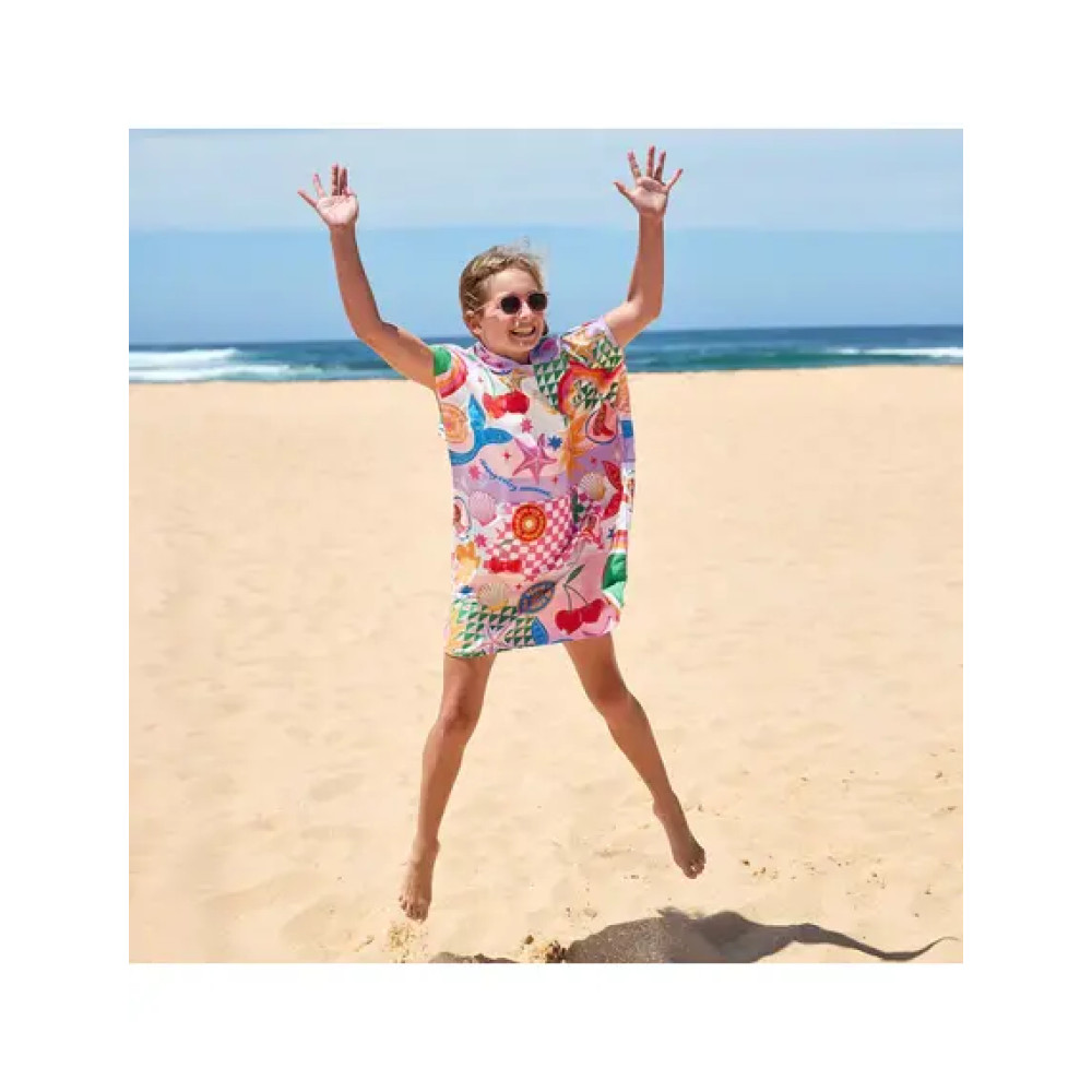 Dock & Bay Παιδικό Πόντσο Μικροΐνών 3-5 Ετών - Good Vibes Club