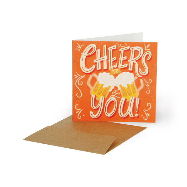 Legami Ευχετήρια Κάρτα - Small - Cheers To You (7 x 7 cm)