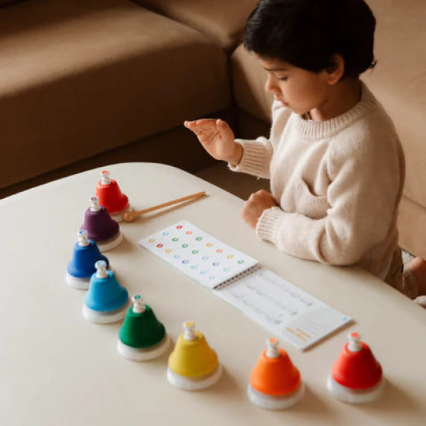 Juegaconmigo - Μουσικά Kουδουνάκια Dingdangdong Push με 8 Nότες