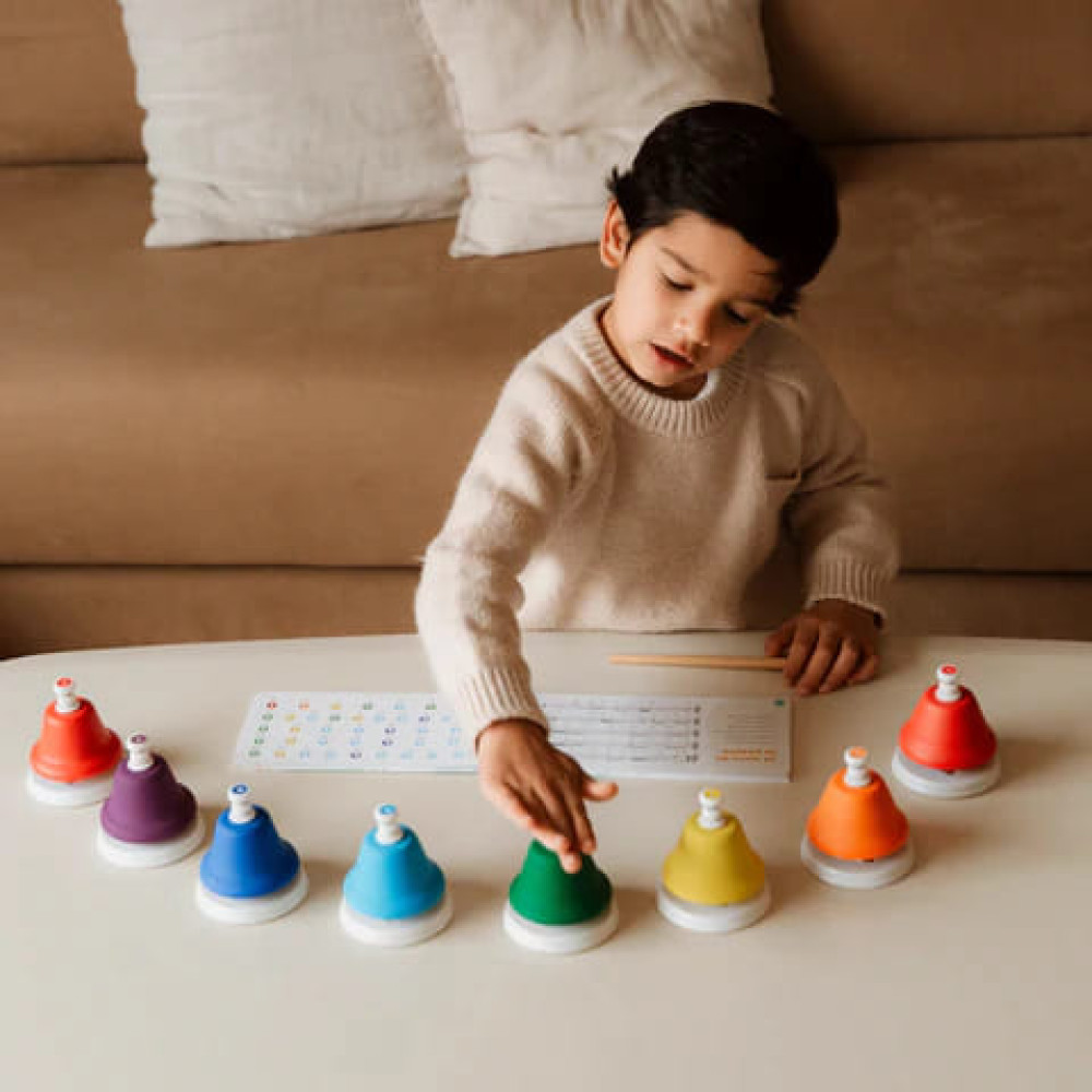 Juegaconmigo - Μουσικά Kουδουνάκια Dingdangdong Push με 8 Nότες