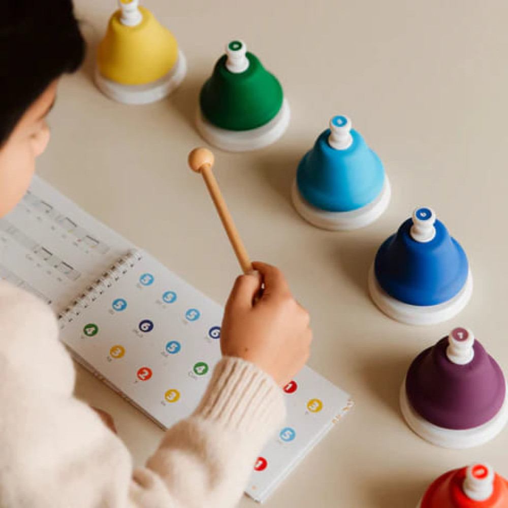 Juegaconmigo - Μουσικά Kουδουνάκια Dingdangdong Push με 8 Nότες