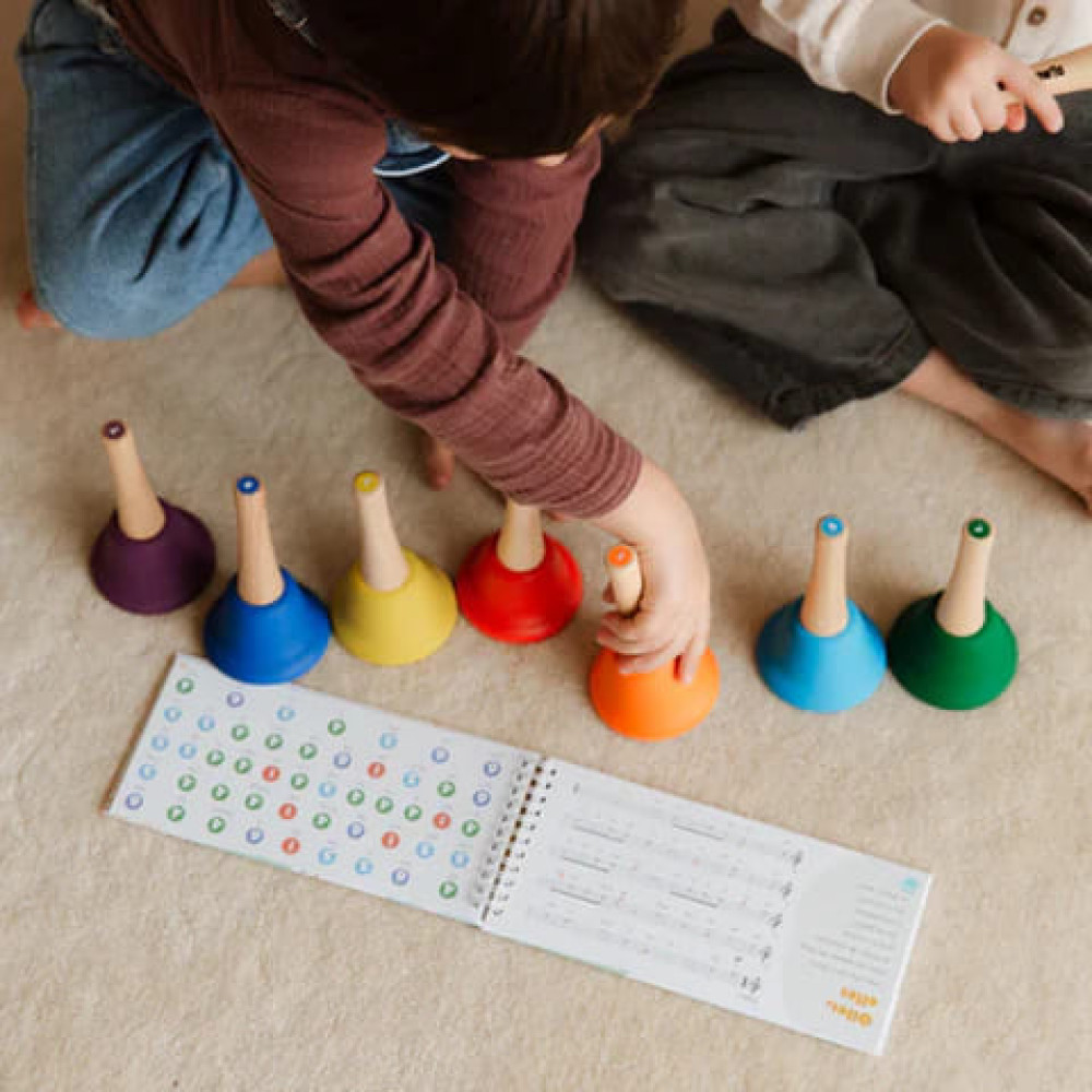 Juegaconmigo - Μουσικά Kουδουνάκια Dingdangdong Handle με 8 Nότες