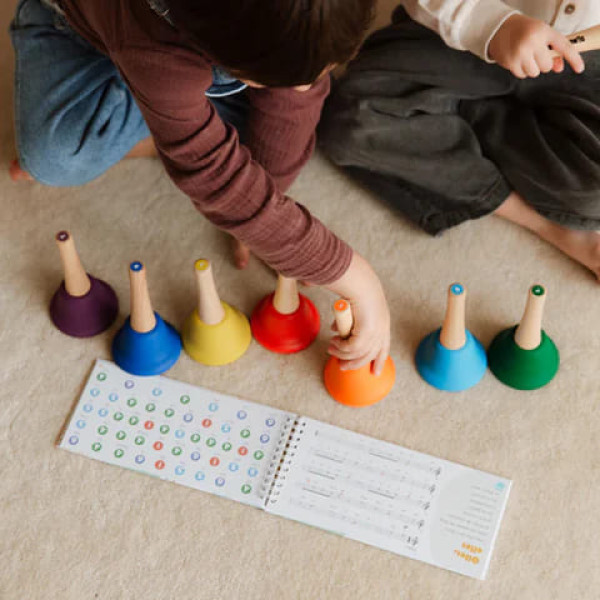 Juegaconmigo - Μουσικά Kουδουνάκια Dingdangdong Handle με 8 Nότες