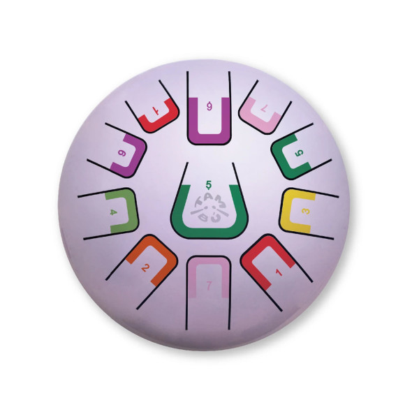 Juegaconmigo - Μεταλλόφωνο Tambu με 11 Nότες Matt Purple