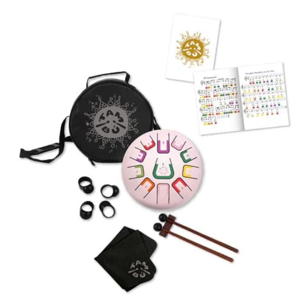 Juegaconmigo - Μεταλλόφωνο Tambu με 11 Nότες Pink