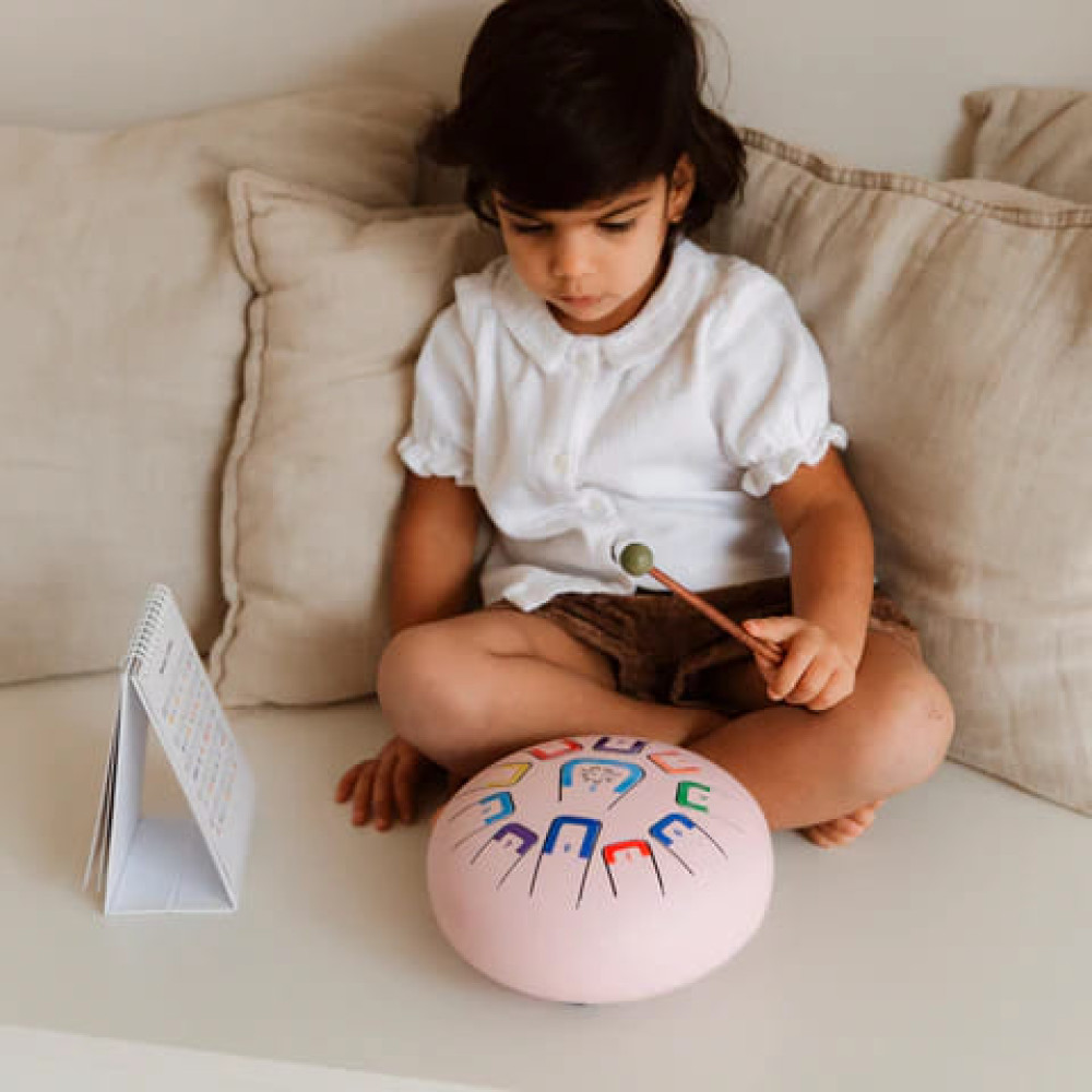 Juegaconmigo - Μεταλλόφωνο Tambu με 11 Nότες Pink