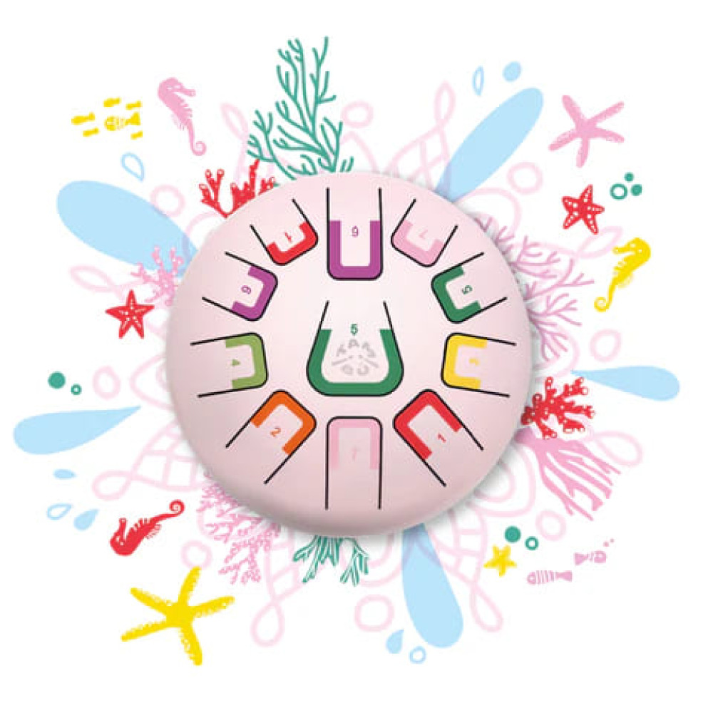 Juegaconmigo - Μεταλλόφωνο Tambu με 11 Nότες Pink