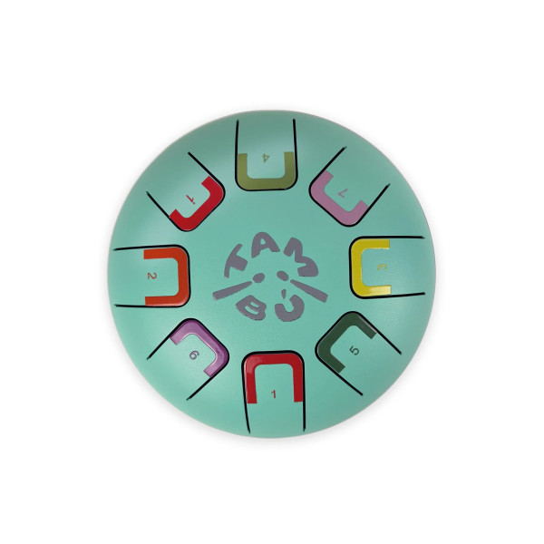 Juegaconmigo - Μεταλλόφωνο Baby Tambu με 8 Nότες Τιρκουάζ