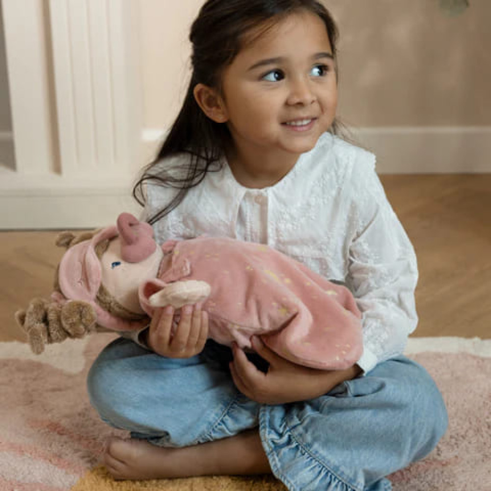 Little Dutch Υφασμάτινη Kούκλα Mωρό Rosa (40 εκ.)