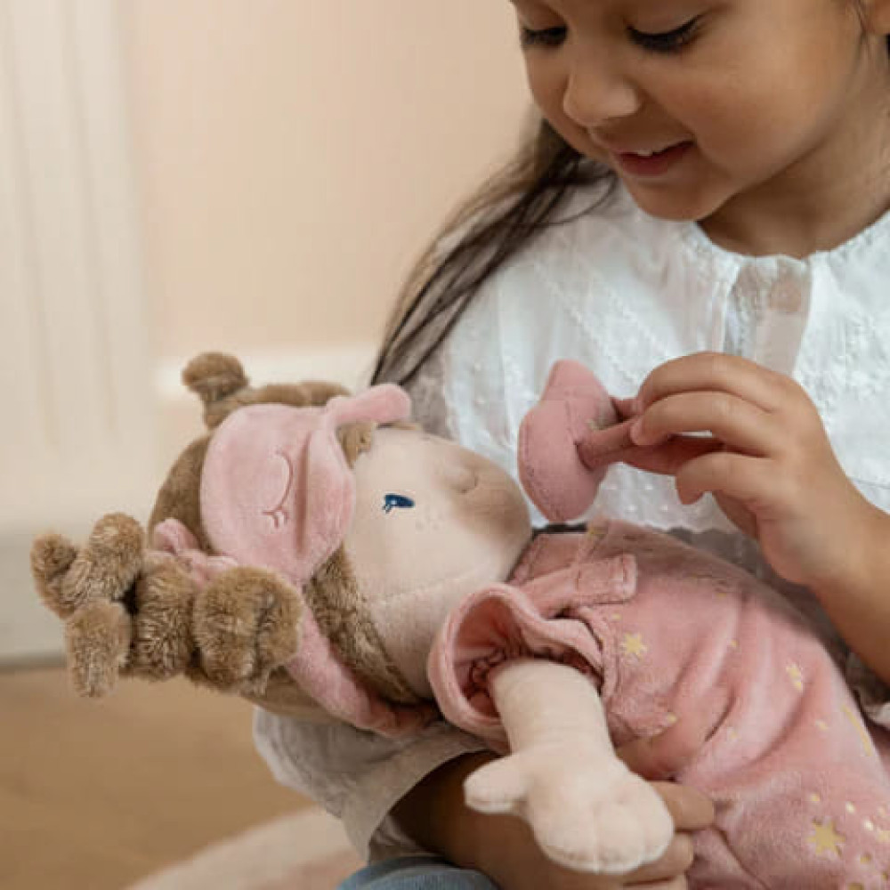 Little Dutch Υφασμάτινη Kούκλα Mωρό Rosa (40 εκ.)