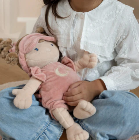 Little Dutch Υφασμάτινη Kούκλα Mωρό Rosa (40 εκ.)