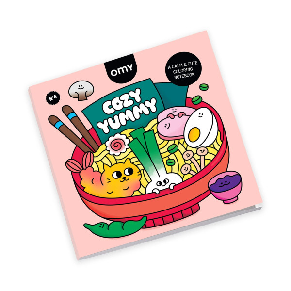 OMY Βιβλίο Ζωγραφικής Cozy Art Yummy