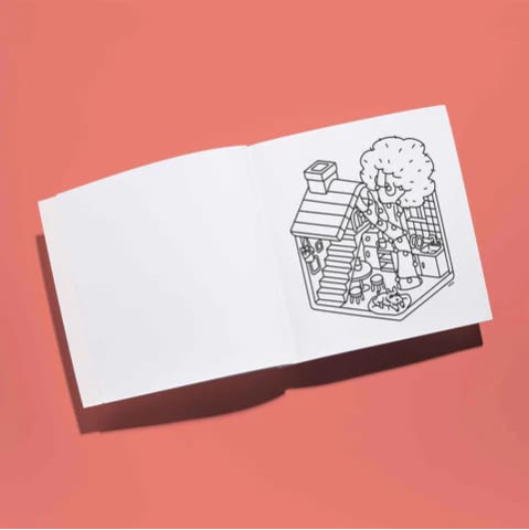 OMY Βιβλίο Ζωγραφικής Cozy Art Yummy