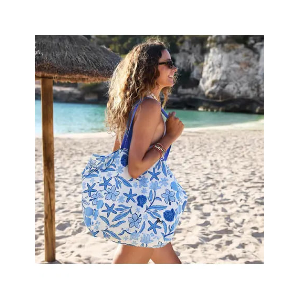 Dock & Bay Επαναχρησιμοποιούμενη τσάντα από 100% ανακυκλώσιμα υλικά - Wavy Baby