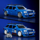 Mattel Brick Shop: Hot Wheels Speed Series - '94 Audi Avant RS2 Vehicle (JGR28)