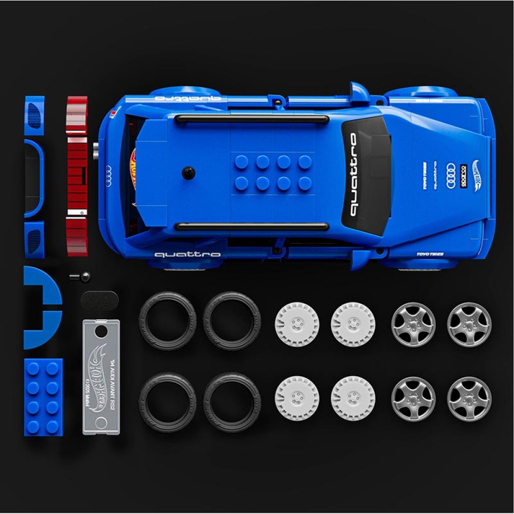 Mattel Brick Shop: Hot Wheels Speed Series - '94 Audi Avant RS2 Vehicle (JGR28)