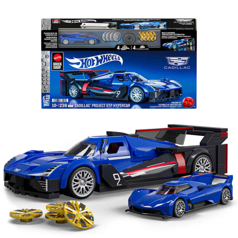 Mattel Brick Shop: Hot Wheels Speed Series - Cadillac Project GTP Hypercar (JFR89)
