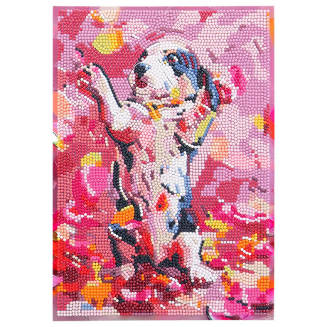 Diamantiny Ψηφιδωτό με Διαμάντια - Cuddly Dog 1