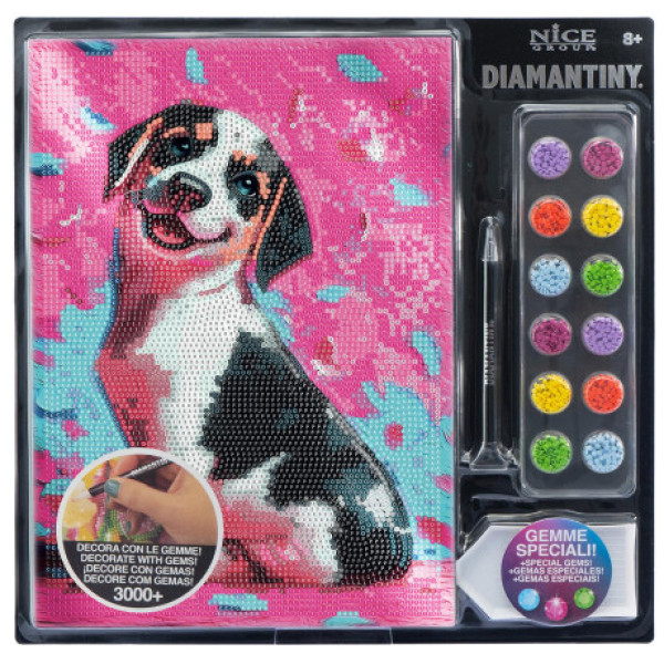 Diamantiny Ψηφιδωτό Μωσαικό με Διαμάντια - Cuddly Dog 2