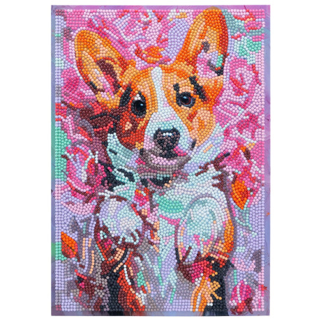 Diamantiny Ψηφιδωτό με Διαμάντια - Cuddly Dog 3