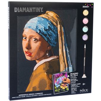 Diamantiny Ψηφιδωτό με Διαμάντια - Girl With a Pearl Earring