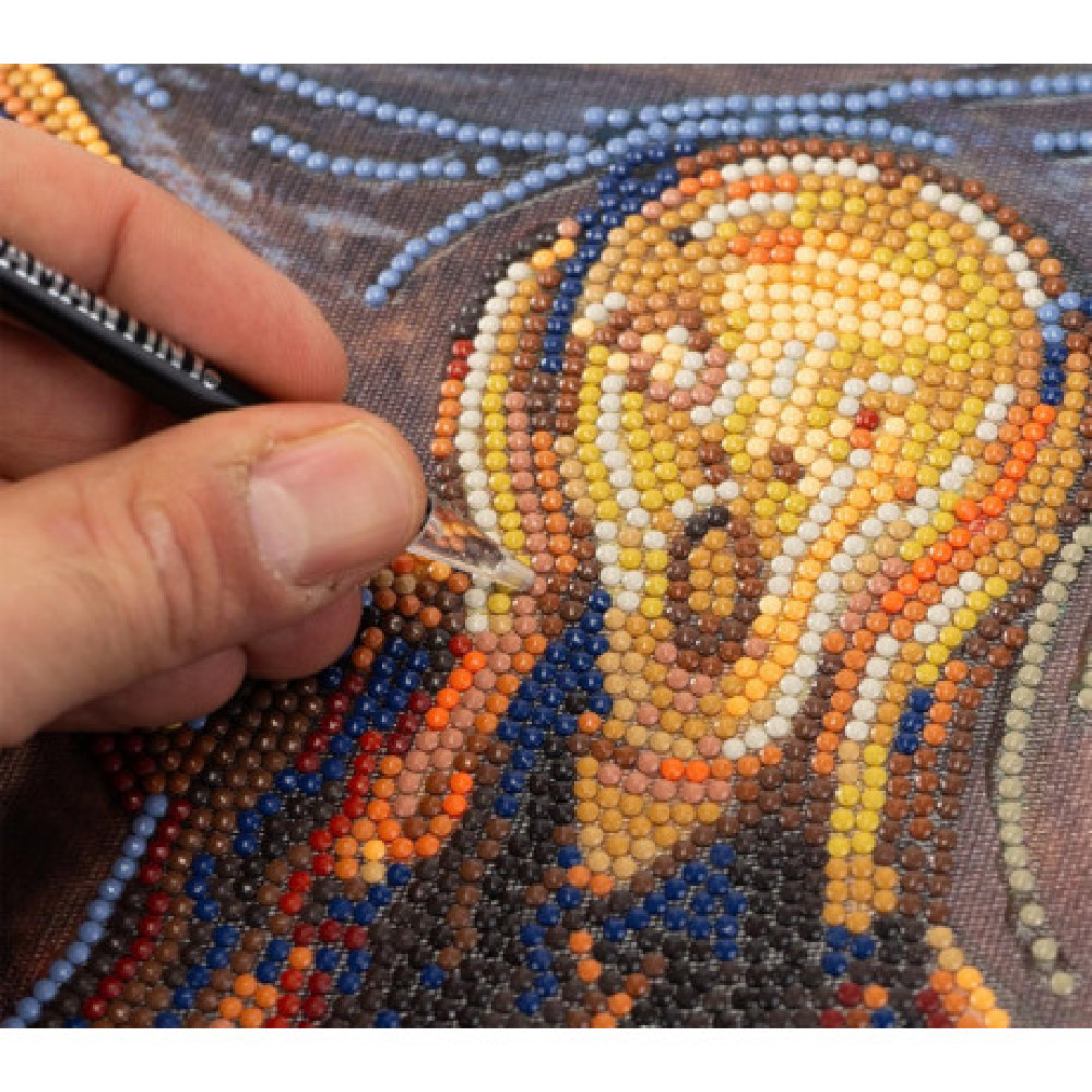 Diamantiny Ψηφιδωτό Μωσαικό με Διαμάντια - The Scream