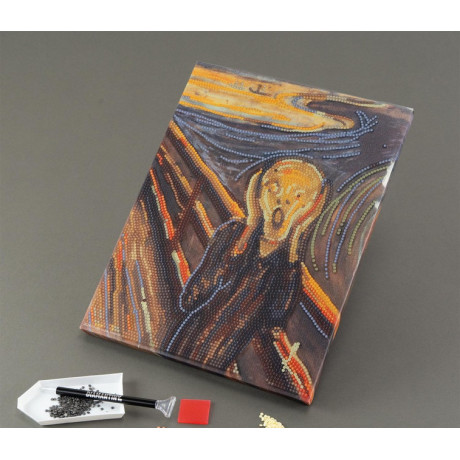 Diamantiny Ψηφιδωτό με Διαμάντια - The Scream