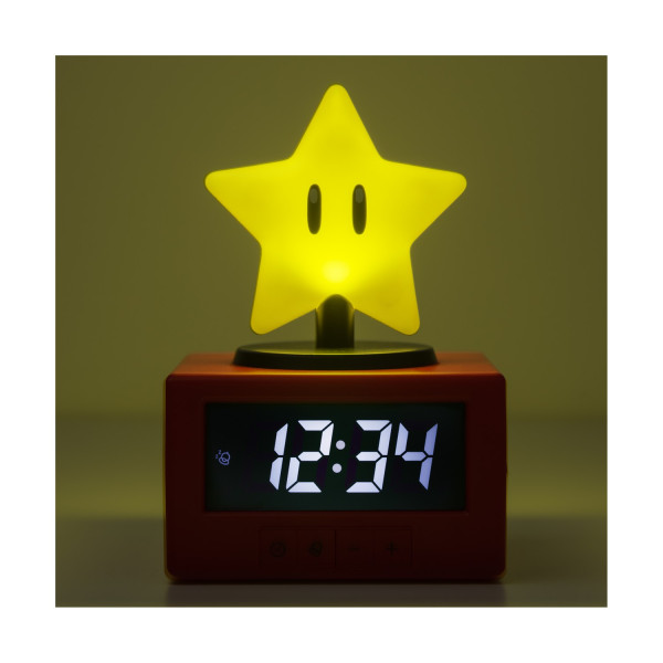 Paladone Icons: Super Mario - Super Star Alarm Clock (PP13708NN)