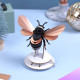 Assembli 3D Paper Rose Gold Bee Set 