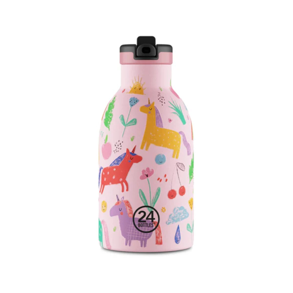 24Bottles Kids Insulated Bottle Ανοξείδωτο Μπουκάλι Θερμός 0.33lt (Magic Friends)