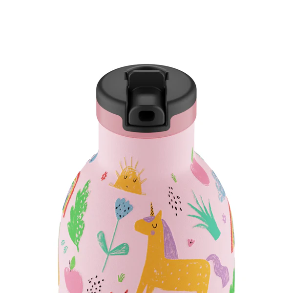 24Bottles Kids Insulated Bottle Ανοξείδωτο Μπουκάλι Θερμός 0.33lt (Magic Friends)