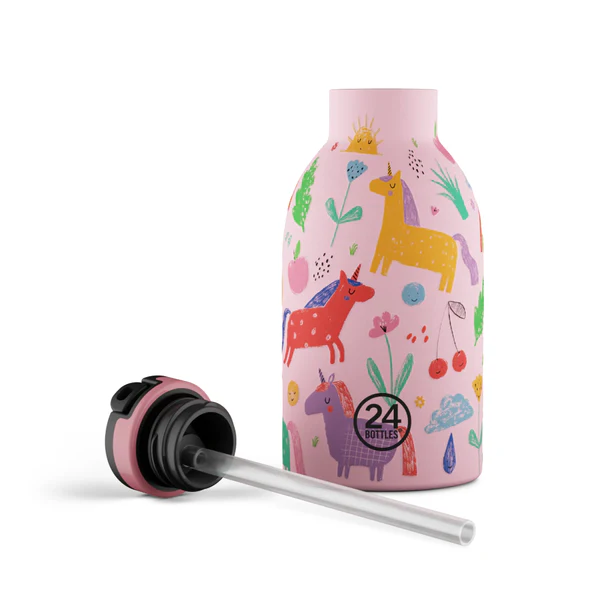 24Bottles Kids Insulated Bottle Ανοξείδωτο Μπουκάλι Θερμός 0.33lt (Magic Friends)